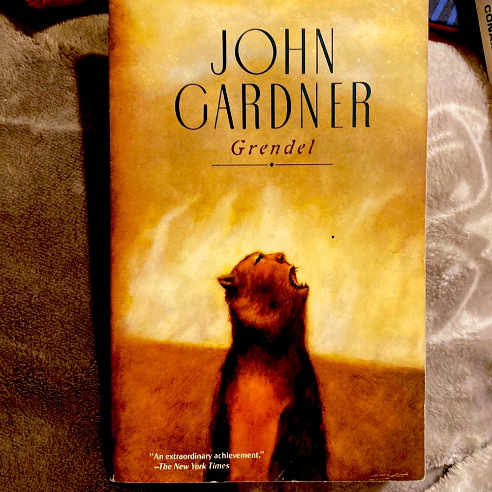 1989 edition, Grendel by John Gardner